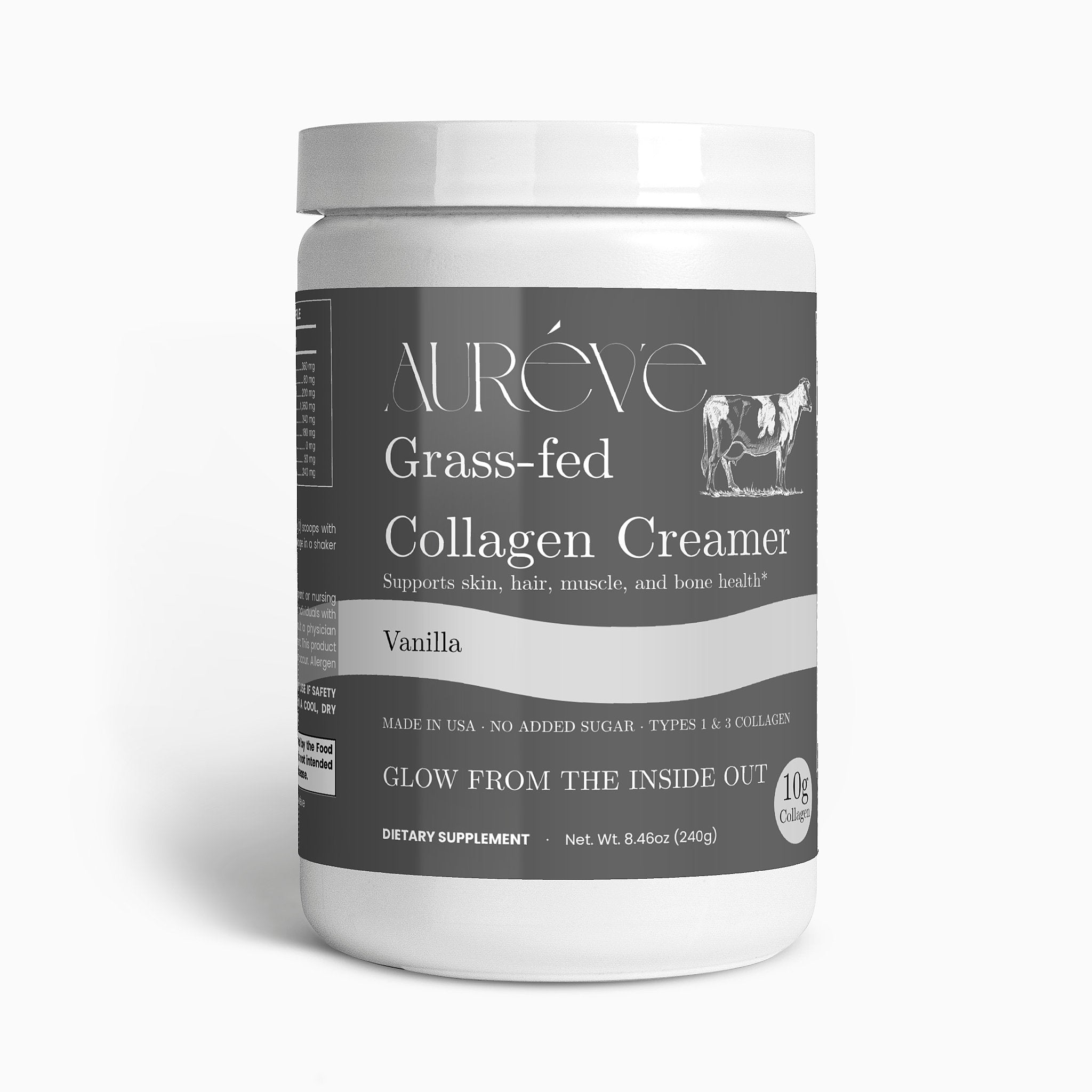 Grass-Fed Collagen Creamer (Vanilla)